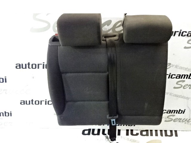 BACK SEAT BACKREST OEM N. 33252 SCHIENALE SDOPPIATO POSTERIORE TESSUTO ORIGINAL PART ESED AUDI A3 8P 8PA 8P1 RESTYLING (2008 - 2012)BENZINA 12  YEAR OF CONSTRUCTION 2011