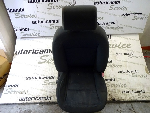 SEAT FRONT PASSENGER SIDE RIGHT / AIRBAG OEM N. 19887 SEDILE ANTERIORE DESTRO TESSUTO ORIGINAL PART ESED NISSAN QASHQAI J10C (2006 - 2010) DIESEL 15  YEAR OF CONSTRUCTION 2008