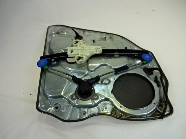 REAR DOOR WINDOW MECHANISM OEM N. 6Q0839751 ORIGINAL PART ESED VOLKSWAGEN POLO (2005 - 10/2009) BENZINA 12  YEAR OF CONSTRUCTION 2005