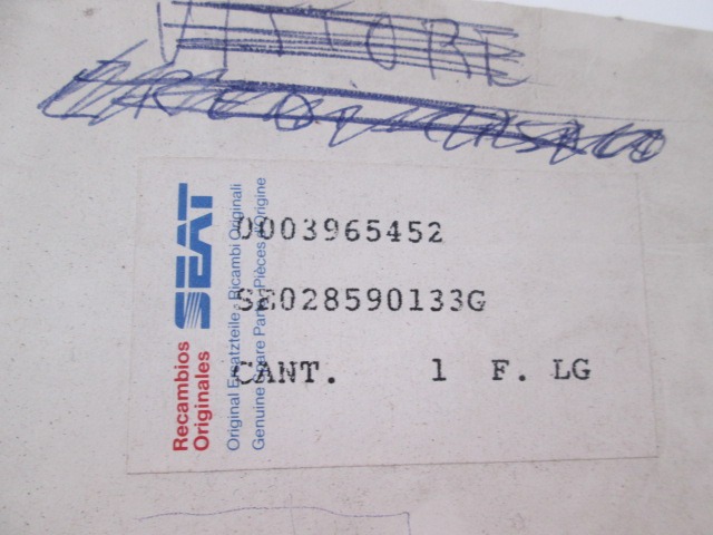 MOULDINGS FENDER OEM N.  ORIGINAL PART ESED SEAT IBIZA MK1 (1984 - 1993)BENZINA 12  YEAR OF CONSTRUCTION 1985