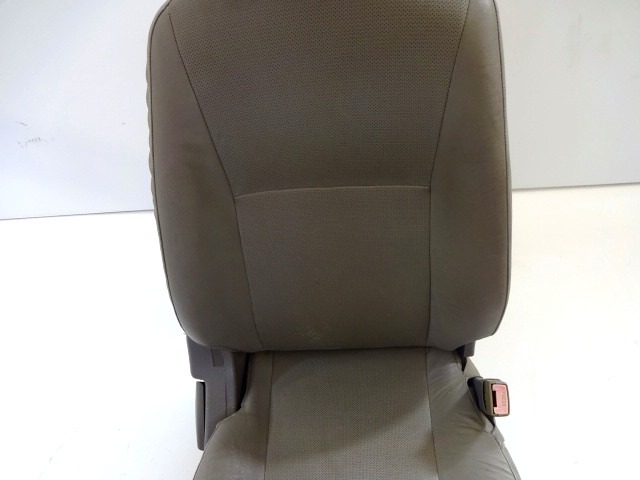 FRONT RIGHT PASSENGER LEATHER SEAT OEM N.  ORIGINAL PART ESED GREAT WALL STEED (2006 - 2010) BENZINA/GPL 24  YEAR OF CONSTRUCTION 2009