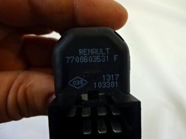 SWITCH ELECTRIC MIRRORS OEM N. 7700803531 ORIGINAL PART ESED RENAULT KANGOO (1998 - 2003) BENZINA 12  YEAR OF CONSTRUCTION 2002