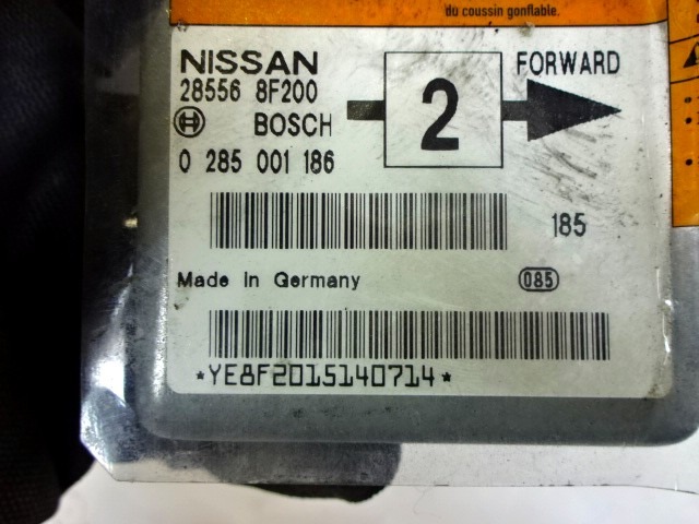 KIT COMPLETE AIRBAG OEM N. 5990 KIT AIRBAG COMPLETO ORIGINAL PART ESED NISSAN TERRANO II R20 (1999 - 2002) DIESEL 27  YEAR OF CONSTRUCTION 2001