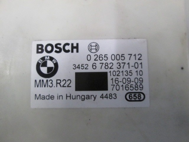 SENSOR ESP OEM N. 265005712 SPARE PART USED CAR BMW SERIE X5 E70 (2006 - 2010) DISPLACEMENT 30 DIESEL YEAR OF CONSTRUCTION 2010