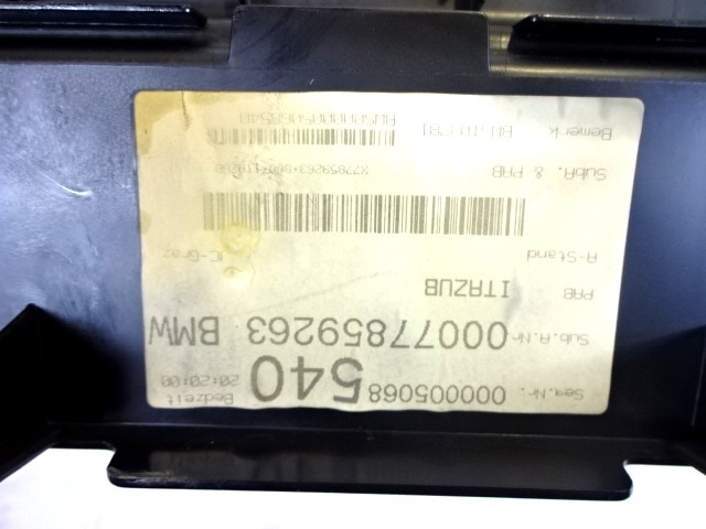 GLOVE BOX OEM N. 51163420526 ORIGINAL PART ESED BMW X3 E83 LCI RESTYLING (2006 - 2010) DIESEL 20  YEAR OF CONSTRUCTION 2008