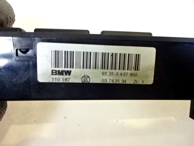 VARIOUS SWITCHES OEM N. 61313427955 ORIGINAL PART ESED BMW X3 E83 LCI RESTYLING (2006 - 2010) DIESEL 20  YEAR OF CONSTRUCTION 2008