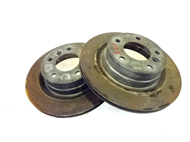 BRAKE DISC REAR OEM N. 34216855007 ORIGINAL PART ESED BMW SERIE 1 BER/COUPE/CABRIO E81/E82/E87/E88 LCI RESTYLING (2007 - 2013) DIESEL 20  YEAR OF CONSTRUCTION 2010