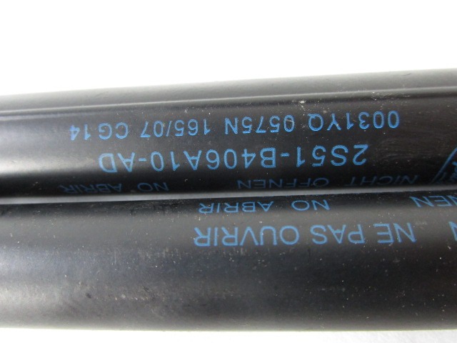 GAS PRESSURIZED SPRING, TRUNK LID OEM N. 2S51-B406A10-AD ORIGINAL PART ESED FORD FIESTA JH JD MK5 R (01/2006 - 2008) BENZINA 13  YEAR OF CONSTRUCTION 2007