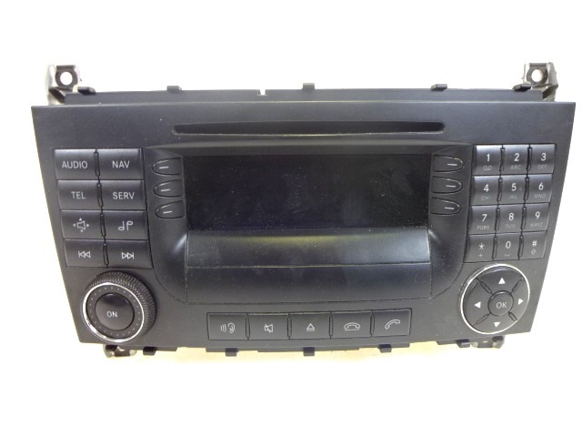 SPARE PARTS, RADIO NAVIGATION OEM N. A2038701989 A2038270062 ORIGINAL PART ESED MERCEDES CLASSE C W203 BER/SW (2000 - 2007) DIESEL 22  YEAR OF CONSTRUCTION 2004