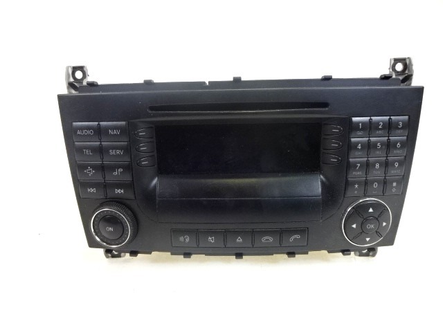 SPARE PARTS, RADIO NAVIGATION OEM N. A2038701989 A2038270062 ORIGINAL PART ESED MERCEDES CLASSE C W203 BER/SW (2000 - 2007) DIESEL 22  YEAR OF CONSTRUCTION 2004