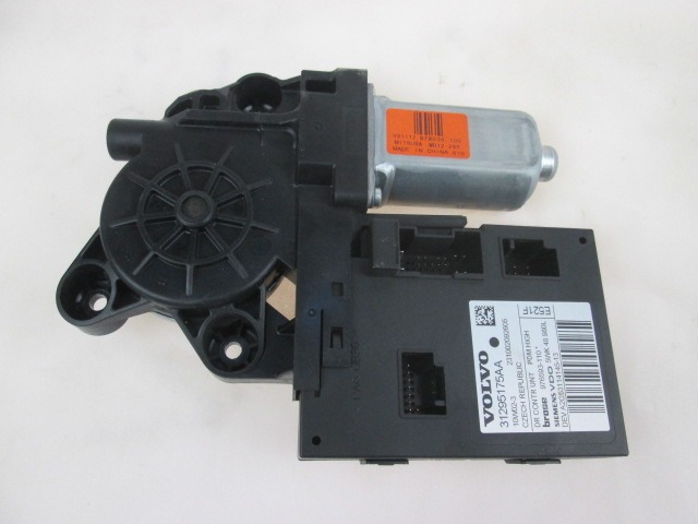 FRONT DOOR WINDSCREEN MOTOR OEM N. 31295175AA ORIGINAL PART ESED VOLVO V50 (DAL 06/2007) DIESEL 20  YEAR OF CONSTRUCTION 2011