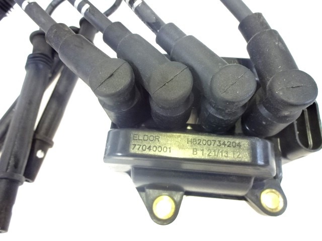 IGNITION COIL OEM N. 8200734204 ORIGINAL PART ESED RENAULT TWINGO (2011 - 2014)BENZINA 12  YEAR OF CONSTRUCTION 2013