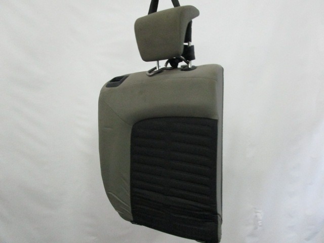 BACK SEAT BACKREST OEM N. 18897 SCHIENALE SDOPPIATO POSTERIORE TESSUTO ORIGINAL PART ESED FIAT GRANDE PUNTO 199 (2005 - 2012) BENZINA 12  YEAR OF CONSTRUCTION 2006