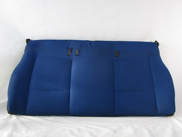 BACKREST BACKS FULL FABRIC OEM N.  ORIGINAL PART ESED FIAT PUNTO 188 188AX MK2 (1999 - 2003) BENZINA 12  YEAR OF CONSTRUCTION 2001