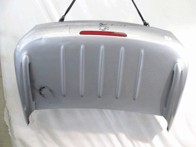 TRUNK LID OEM N. 860677 ORIGINAL PART ESED PEUGEOT 206 / 206 CC (1998 - 2003) BENZINA 16  YEAR OF CONSTRUCTION 2001