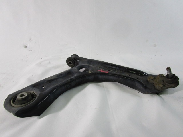 WISHBONE, FRONT RIGHT OEM N. 6R0407152F ORIGINAL PART ESED VOLKSWAGEN POLO (06/2009 - 02/2014) DIESEL 16  YEAR OF CONSTRUCTION 2010