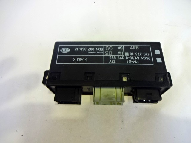 CONTROL OF THE FRONT DOOR OEM N. 61358377593 ORIGINAL PART ESED BMW SERIE 5 E39 BER/SW (1995 - 08/2000) BENZINA 20  YEAR OF CONSTRUCTION 1998