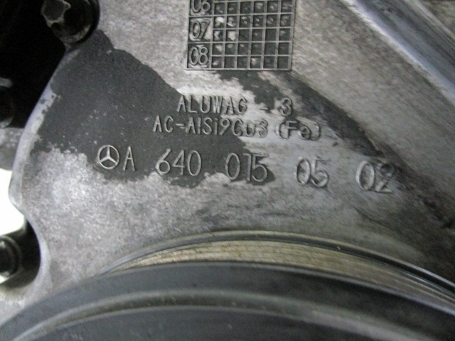 COMPLETE ENGINES . OEM N. 640941 ORIGINAL PART ESED MERCEDES CLASSE A W169 5P C169 3P (2004 - 04/2008) DIESEL 20  YEAR OF CONSTRUCTION 2007