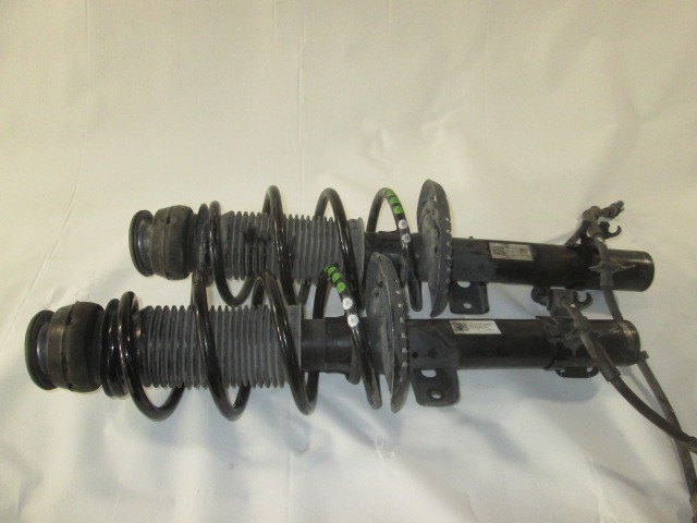 COUPLE FRONT SHOCKS OEM N. 6C0413031AJ SPARE PART USED CAR VOLKSWAGEN POLO (DAL 02/2014) - DISPLACEMENT 1.4 DIESEL- YEAR OF CONSTRUCTION 2015