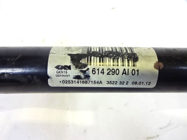 EXCHANGE OUTPUT SHAFT, RIGHT REAR OEM N. 7614290 ORIGINAL PART ESED BMW SERIE 5 F10 F11 (2010 - 2017) DIESEL 20  YEAR OF CONSTRUCTION 2011