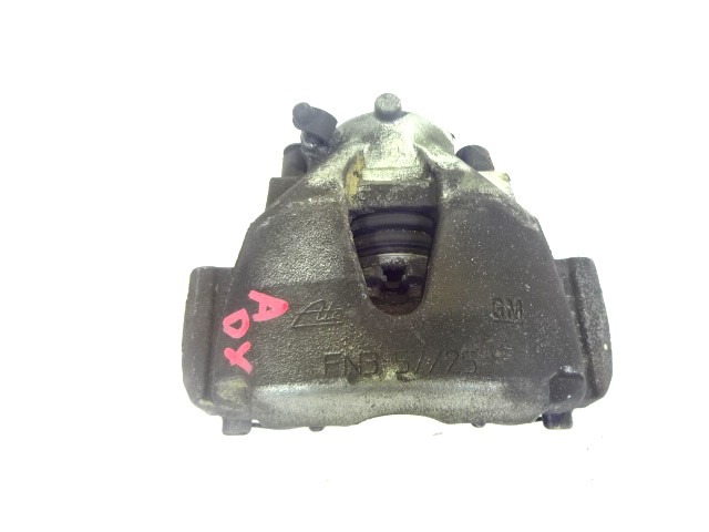 BRAKE CALIPER FRONT LEFT . OEM N. 93176427 ORIGINAL PART ESED OPEL ASTRA H RESTYLING L48 L08 L35 L67 5P/3P/SW (2007 - 2009) DIESEL 17  YEAR OF CONSTRUCTION 2007