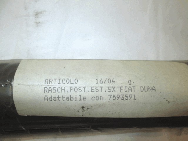 FINISHER, SIDE WINDOW OEM N. 7593591 ORIGINAL PART ESED FIAT DUNA (1987 - 1991)BENZINA 13  YEAR OF CONSTRUCTION 1987