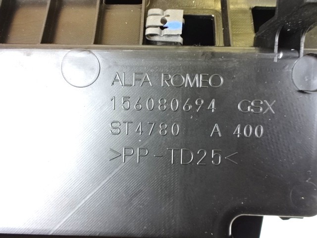 GLOVE BOX OEM N. 156080694 ORIGINAL PART ESED ALFA ROMEO MITO 955 (2008 - 2018) DIESEL 13  YEAR OF CONSTRUCTION 2014