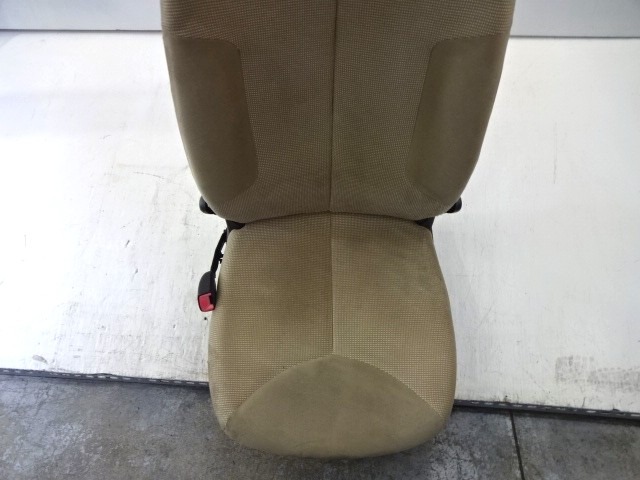SEAT FRONT DRIVER SIDE LEFT . OEM N. 18587 SEDILE ANTERIORE SINISTRO TESSUTO ORIGINAL PART ESED PEUGEOT 107  (2005 - 2014) DIESEL 14  YEAR OF CONSTRUCTION 2006