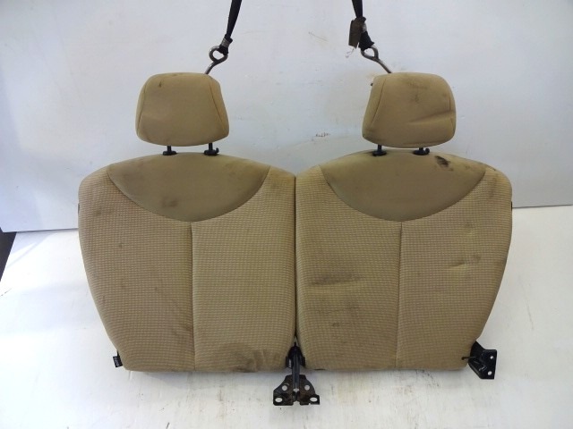 BACKREST BACKS FULL FABRIC OEM N. 18587 SCHIENALE POSTERIORE TESSUTO ORIGINAL PART ESED PEUGEOT 107  (2005 - 2014) DIESEL 14  YEAR OF CONSTRUCTION 2006