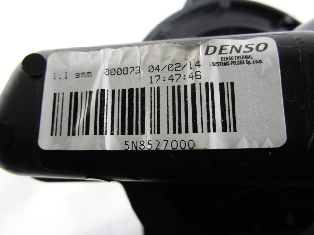 BLOWER UNIT OEM N. 98619594 ORIGINAL PART ESED LANCIA Y YPSILON (dal 2011)BENZINA/GPL 12  YEAR OF CONSTRUCTION 2014