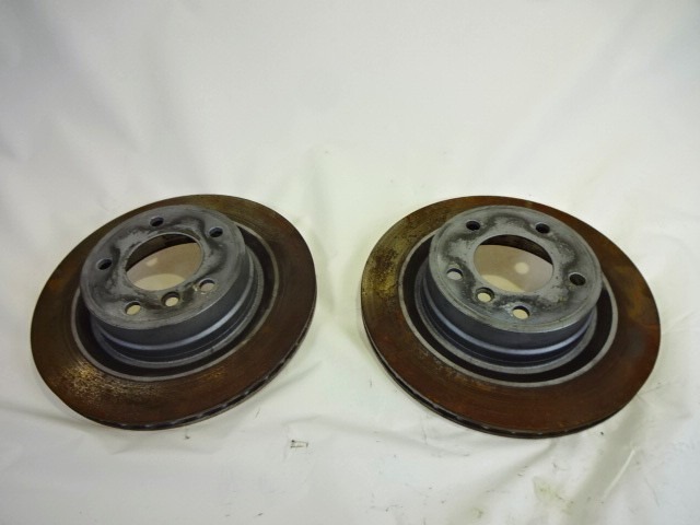 BRAKE DISC REAR OEM N. 34216855007 ORIGINAL PART ESED BMW SERIE 1 BER/COUPE/CABRIO E81/E82/E87/E88 LCI RESTYLING (2007 - 2013) DIESEL 20  YEAR OF CONSTRUCTION 2007