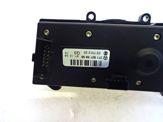 VARIOUS SWITCHES OEM N. 2118216958 ORIGINAL PART ESED MERCEDES CLASSE E W211 BER/SW (03/2002 - 05/2006) BENZINA 32  YEAR OF CONSTRUCTION 2005