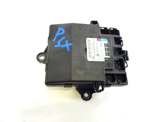 CONTROL OF THE FRONT DOOR OEM N. A1698204726 ORIGINAL PART ESED MERCEDES CLASSE A W169 5P C169 3P (2004 - 04/2008) BENZINA 15  YEAR OF CONSTRUCTION 2004