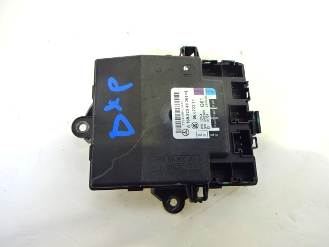 CONTROL OF THE FRONT DOOR OEM N. A1698204826 ORIGINAL PART ESED MERCEDES CLASSE A W169 5P C169 3P (2004 - 04/2008) BENZINA 15  YEAR OF CONSTRUCTION 2004