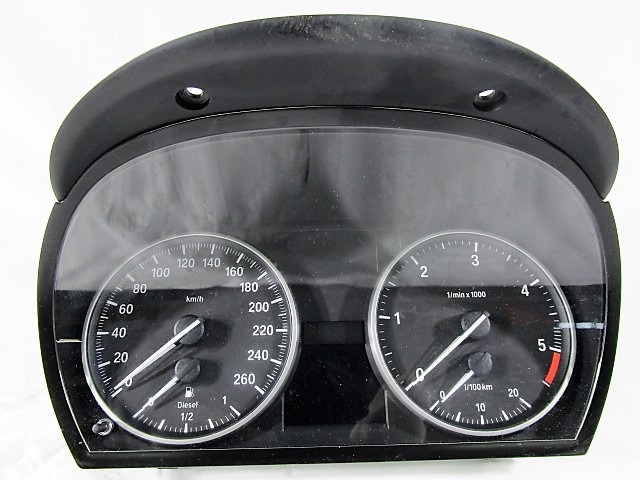 INSTRUMENT CLUSTER / INSTRUMENT CLUSTER OEM N. 9187344 ORIGINAL PART ESED BMW SERIE 3 BER/SW/COUPE/CABRIO E90/E91/E92/E93 LCI RESTYLING (09/2008 - 2012) DIESEL 20  YEAR OF CONSTRUCTION 2010