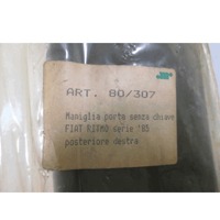RIGHT REAR DOOR HANDLE OEM N. 80/307 ORIGINAL PART ESED FIAT RITMO (1982 - 1988)BENZINA 13  YEAR OF CONSTRUCTION 1985