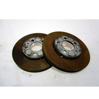 BRAKE DISC FRONT OEM N. 6R0615301D ORIGINAL PART ESED AUDI A1 8X1 8XF (DAL 2010)BENZINA 12  YEAR OF CONSTRUCTION 2014
