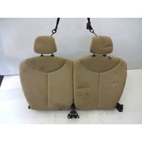 BACKREST BACKS FULL FABRIC OEM N. 18587 SCHIENALE POSTERIORE TESSUTO ORIGINAL PART ESED PEUGEOT 107  (2005 - 2014) DIESEL 14  YEAR OF CONSTRUCTION 2006