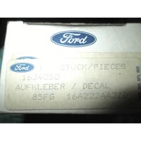 MOULDINGS FENDER OEM N. 85FG16A222AA3ZD ORIGINAL PART ESED FORD FIESTA (1976 - 1983)BENZINA 11  YEAR OF CONSTRUCTION 1976