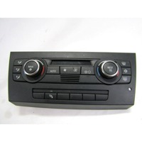 AIR CONDITIONING CONTROL UNIT / AUTOMATIC CLIMATE CONTROL OEM N. 64119128213 ORIGINAL PART ESED BMW SERIE 3 BER/SW/COUPE/CABRIO E90/E91/E92/E93 (2005 - 08/2008) DIESEL 30  YEAR OF CONSTRUCTION 2006