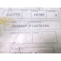 ALTRO INTERNO VEICOLO  OEM N. 7545849 ORIGINAL PART ESED FIAT PANDA (1986 - 2003) BENZINA 10  YEAR OF CONSTRUCTION 1986