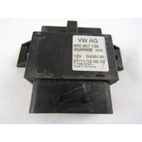 VARIOUS CONTROL UNITS OEM N. 6R0907159 ORIGINAL PART ESED VOLKSWAGEN POLO (06/2009 - 02/2014) BENZINA 14  YEAR OF CONSTRUCTION 2013