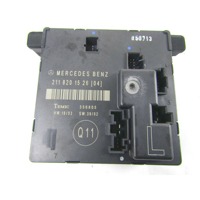 CONTROL OF THE FRONT DOOR OEM N. 2118201526 ORIGINAL PART ESED MERCEDES CLASSE E W211 BER/SW (03/2002 - 05/2006) DIESEL 22  YEAR OF CONSTRUCTION 2005