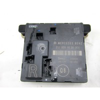 CONTROL OF THE FRONT DOOR OEM N. 2118201626 ORIGINAL PART ESED MERCEDES CLASSE E W211 BER/SW (03/2002 - 05/2006) DIESEL 32  YEAR OF CONSTRUCTION 2003