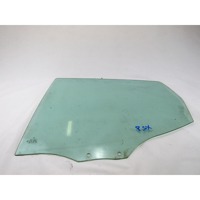 DOOR WINDOW, TINTED GLASS, REAR LEFT OEM N. A1687351510 ORIGINAL PART ESED MERCEDES CLASSE A W168 5P V168 3P 168.031 168.131 (1997 - 2000) BENZINA 14  YEAR OF CONSTRUCTION 2000