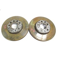 BRAKE DISC FRONT OEM N. 1K0615301AS ORIGINAL PART ESED AUDI A3 8P 8PA 8P1 RESTYLING (2008 - 2012)DIESEL 20  YEAR OF CONSTRUCTION 2010
