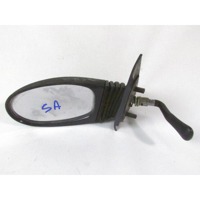 LEFT REAR VIEW MIRROR MANUAL OEM N. 46511444 ORIGINAL PART ESED FIAT SEICENTO 600 MK2 (1998 - 04/2005)BENZINA 9  YEAR OF CONSTRUCTION 1998
