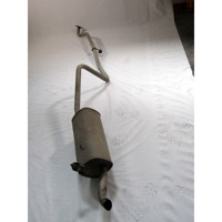 REAR SILENCER OEM N. 16626 SILENZIATORE TERMINALE DI SCARICO ORIGINAL PART ESED FORD FUSION (03/2006 - 2012) DIESEL 14  YEAR OF CONSTRUCTION 2007