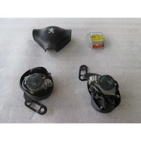 KIT COMPLETE AIRBAG OEM N. 9465 KIT AIRBAG COMPLETO ORIGINAL PART ESED PEUGEOT 206 / 206 CC (1998 - 2003) BENZINA 11  YEAR OF CONSTRUCTION 1999