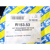 WHEEL BEARING OEM N. 1603841 ORIGINAL PART ESED OPEL ASTRA H RESTYLING L48 L08 L35 L67 5P/3P/SW (2007 - 2009) DIESEL 17  YEAR OF CONSTRUCTION 2007